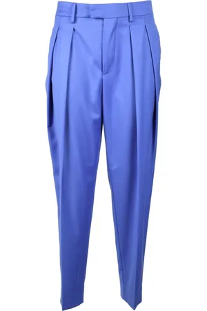 Berwich Bukser, Dame, Blå, S, Polyester, Elegant bukser med elastanblanding