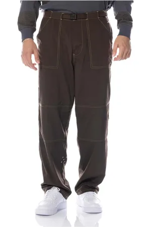 Pop Trading Company Bukser, Herre, Brun, L, Nylon, Delicioso Farm Pant Nylon Brun