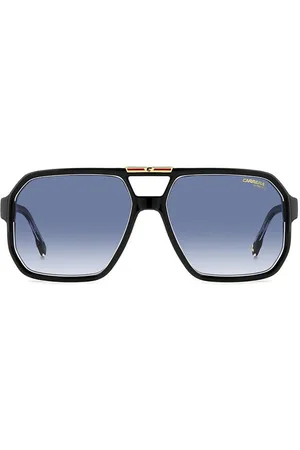 Carrera Tilbehør, Dame, Sort, 60 MM, Uld, Sorte solbriller Stilfuldt design UV-beskyttelse