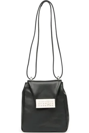 Maison Margiela Taske, Dame, Sort, ONE SIZE, Uld, Foldover Top Bag