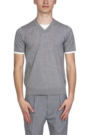 Paolo Pecora Strik, Herre, Grå, S, Herre Grå Sweater