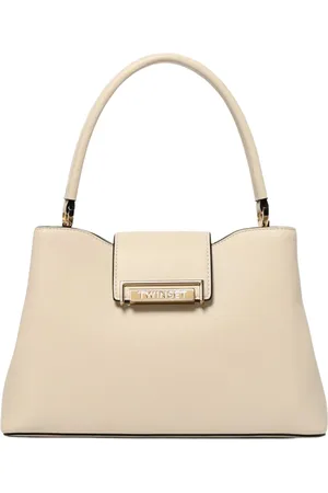 Twin-Set Taske, Dame, , ONE SIZE, Læder, Hvid Mini Håndtaske