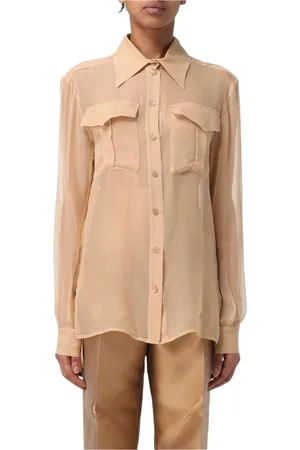 Alberta Ferretti Bluser & Skjorter, Dame, , M, Elegant Silkebluse Skjorte