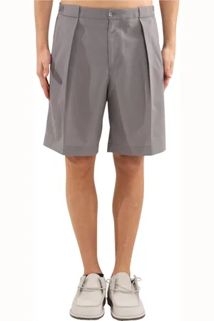 Briglia 1949 Shorts, Herre, Grå, L, Uld, Uld Shorts i Marzotto Stil