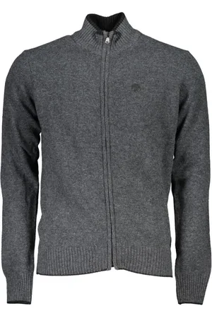 North Sails Strik, Herre, Grå, XL, Grå Polyamid Cardigan