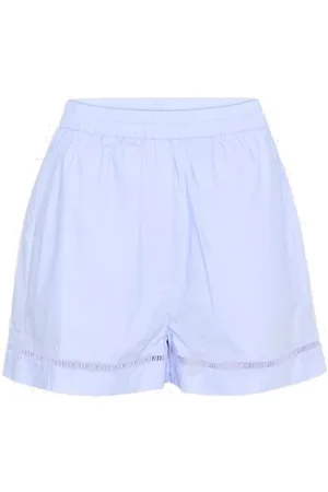 INWEAR Shorts, Dame, Blå, XL, Bomuld, Windsurfer Shorts & Knickers