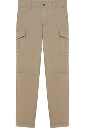 Brooks Brothers Bukser, Herre, Grøn, W36, Bomuld, Khaki Stretch Bomuld Cargo Bukser