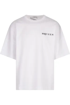 Alexander McQueen Top, Herre, Hvid, M, Hvide Oversized T-shirts og Polos