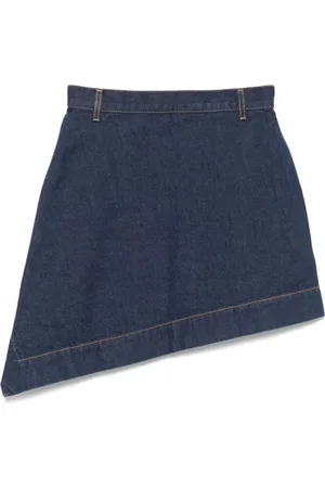 Vivienne Westwood Nederdel, Dame, Blå, W27, Uld, Blå Stilfuld Mode Skjorte
