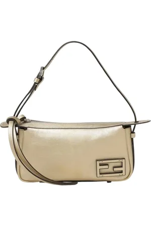 Fendi Taske, Dame, , ONE SIZE, Læder, Elegant Mini Læder Zip Taske