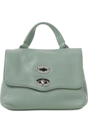 Zanellato Taske, Dame, Grøn, ONE SIZE, Læder, Elegant Baby Clutch Taske