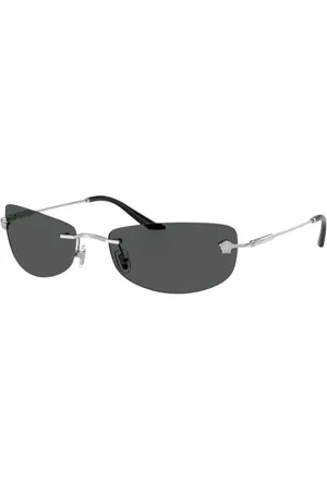 VERSACE Tilbehør, Herre, Grå, 60 MM, Tyl, Ve2279 100087 Solbriller
