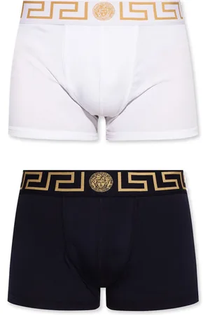 VERSACE Undertøj, Herre, Flerfarvet, 2XL, Bomuld, Boxershorts to-pakning med Medusa