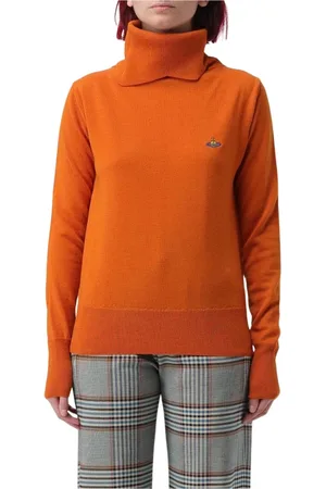 Vivienne Westwood Strik, Dame, , L, Uld, Roll Neck Jumper