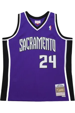 Mitchell & Ness Sport, Herre, Lilla, M, Sacramento Kings Bobby Jackson Trøje 2022