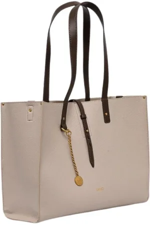 Liu Jo Taske, Dame, , ONE SIZE, Uld, Stilfuld skuldertaske med logocharm