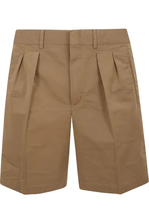 Tom Ford Shorts, Herre, Brun, W33, Skreddersyede Shorts med forplader