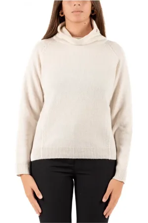 Liu Jo Strik, Dame, Grå, S, Uld, Dame Top Moderne Stil