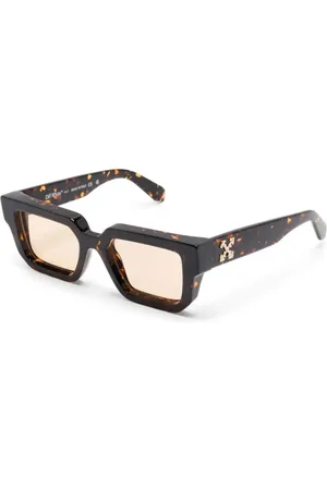 OFF-WHITE Tilbehør, unisex, Brun, 52 MM, Tyl, Oeri146 6062 Solbriller