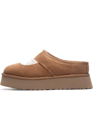 UGG Sko, Dame, Brun, 40 EU, Uld, Stilfulde Mary Jane Sko Chestnut