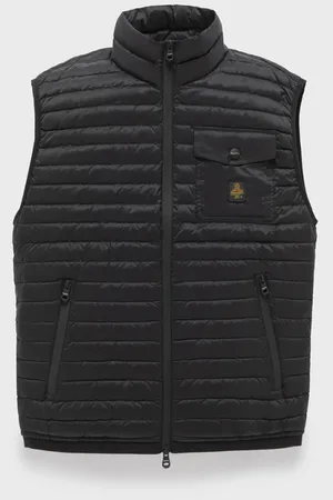 RefrigiWear Jakke, Herre, Sort, 2XL, Uld, Sommer Melvi Vest Jakke