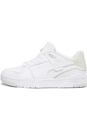 PUMA Sko, Herre, Hvid, 44 EU, Hvid Fjer Slipstream Basketball Sko