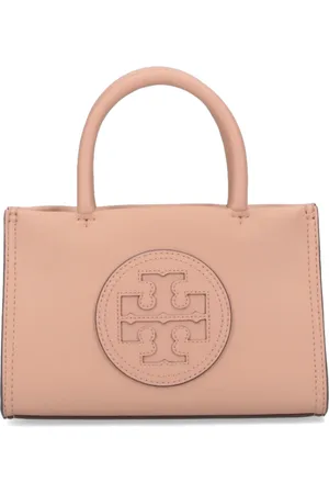 Tory Burch Taske, Dame, Brun, ONE SIZE, Bomuld, Brun Mini Shopping Taske