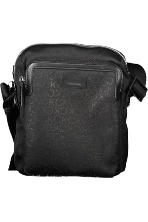 Calvin Klein Taske, Herre, Sort, ONE SIZE, Uld, Sort Polyester Skuldertaske