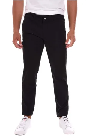 Lyle & Scott Bukser, Herre, Sort, W34, Bomuld, Cargo bukser med strækbar bomuld