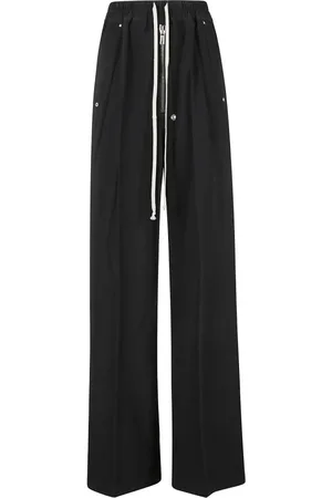 Rick Owens Bukser, Dame, Sort, S, Brede Bela Bukser