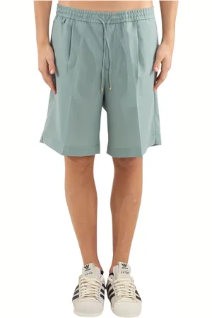 Briglia 1949 Shorts, Herre, Grøn, XL, Uld, Uld Shorts i Molokai Stil