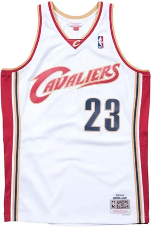 Mitchell & Ness Sport, Herre, Hvid, S, LeBron James Cavaliers Swingman Jersey