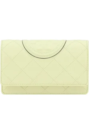 Tory Burch Tilbehør, Dame, , ONE SIZE, Læder, Hvid Mini Pung med Stil