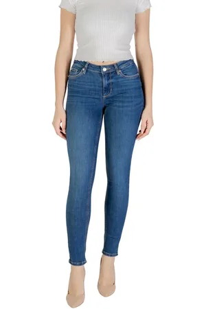 Liu Jo Jeans, Dame, Blå, W31, Bomuld, Blå Skinny Jeans i Bomuld
