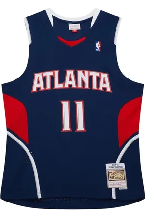 Mitchell & Ness Sport, Herre, Blå, M, 2009 Jamal Crawford Atlanta Hawks Trøje