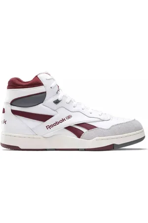 Reebok Sko, Herre, Hvid, 45 1/2 EU, Uld, Stilfulde Mid-Top Sneakers