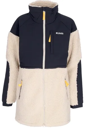 Columbia Jakke, Dame, Flerfarvet, S, Uld, Sherpa Teddy Bear Fleece Jakke