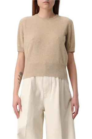 Maison Margiela Strik, Dame, , XS, Cashmere, Kortærmet Cashmere Sweater