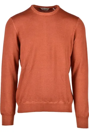 Gran Sasso Strik, Herre, Brun, 4XL, Uld, Uldtrøje