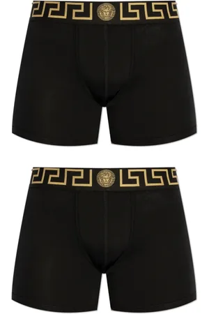 VERSACE Undertøj, Herre, Sort, 2XL, Bomuld, To-pak boxershorts