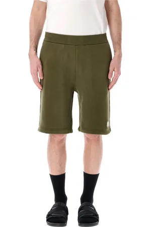 Moncler Shorts, Herre, Grøn, L, Bomuld, Olivengrøn Bermuda Shorts Ss25