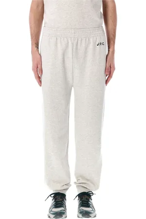 Asics Bukser, Herre, Grå, L, Bomuld, Lysegrå Sweatpants