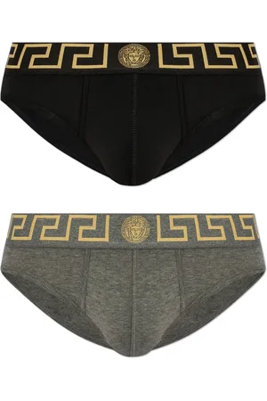 VERSACE Undertøj, Herre, Flerfarvet, L, Bomuld, To-pakke underbukser