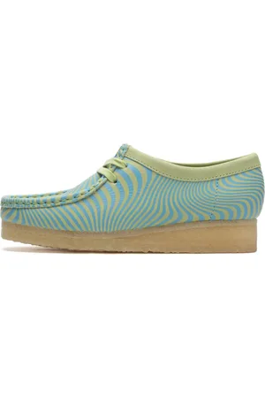 Clarks Sko, Dame, Blå, 37 1/2 EU, Originals Wallabee Snøresko