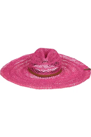 Catarzi Tilbehør, Dame, Lyserød, 57 CM, Uld, Stilfuld Hat til Moderigtigt Look