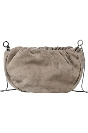 Brunello Cucinelli Taske, Dame, , ONE SIZE, Læder, Læder Crossbody Taske