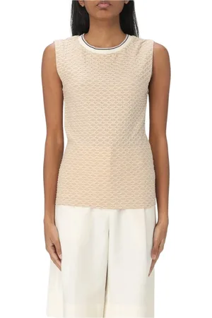 HUGO BOSS Top, Dame, , M, Uld, Elegant Striktrøje