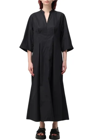 Aspesi Kjole, Dame, Sort, M, Elegant Sort Maxi Kjole