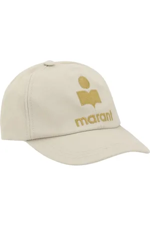 Isabel Marant Tilbehør, Dame, , 59 CM, Canvas Logo Cap Elegant Hat