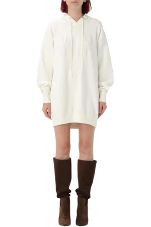 Elisabetta Franchi Kjole, Dame, , XS, Sort Strik Mini Kjole